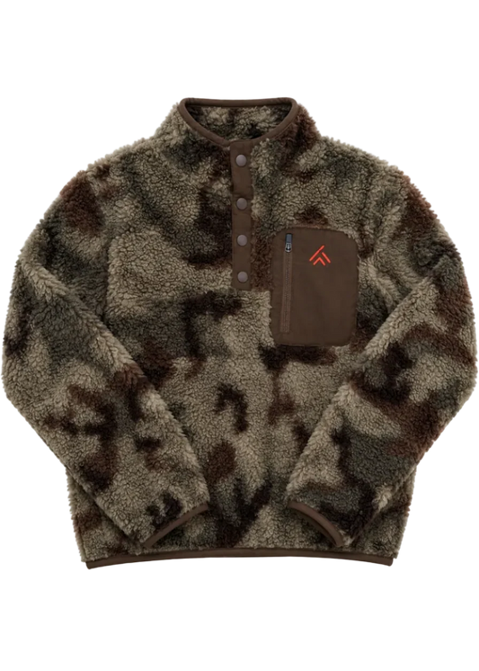 Sherpa Snap Jacket - Camouflage