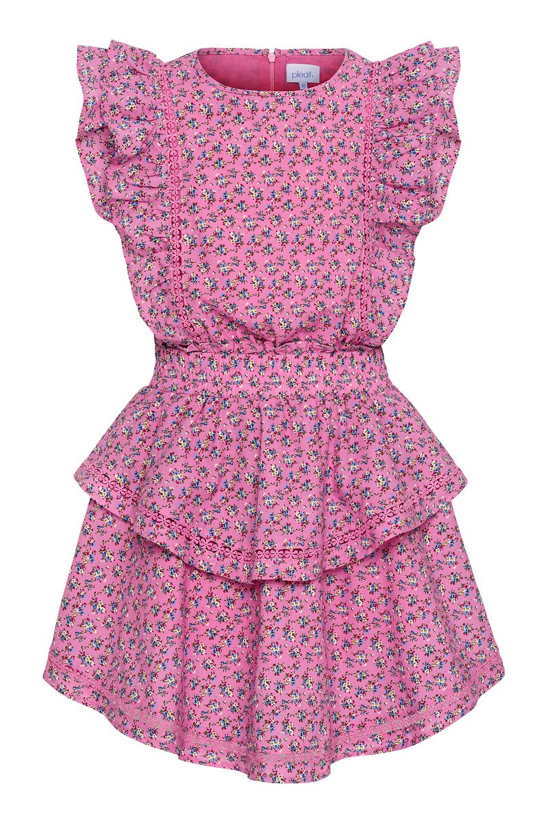Gigi Dress Hibiscus Pop
