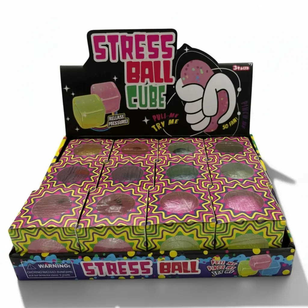 stress ball squish cube