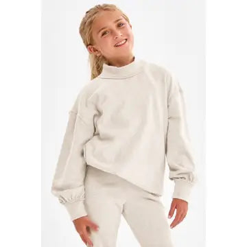 Good Girl Mock Neck Set