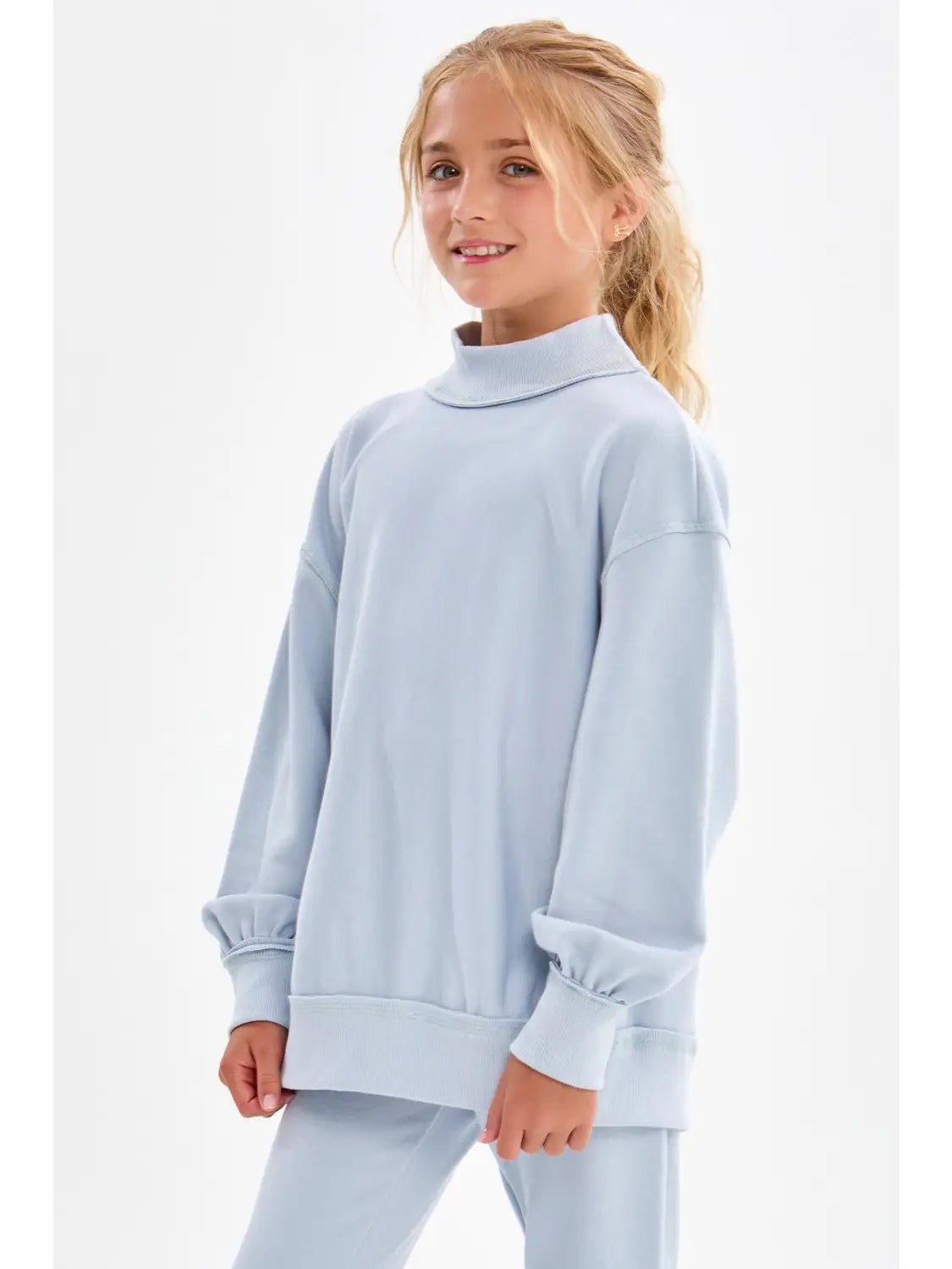 Good Girl Mock Neck Set