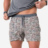 Classic Deer Camo - Athletic Shorts - Grey Liner