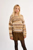 Girls Knitted Sweater - Camel