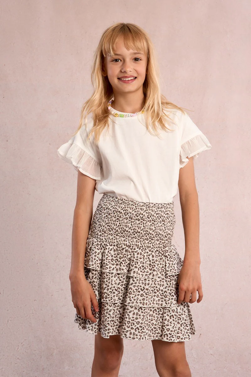Cheetah Woven Skort