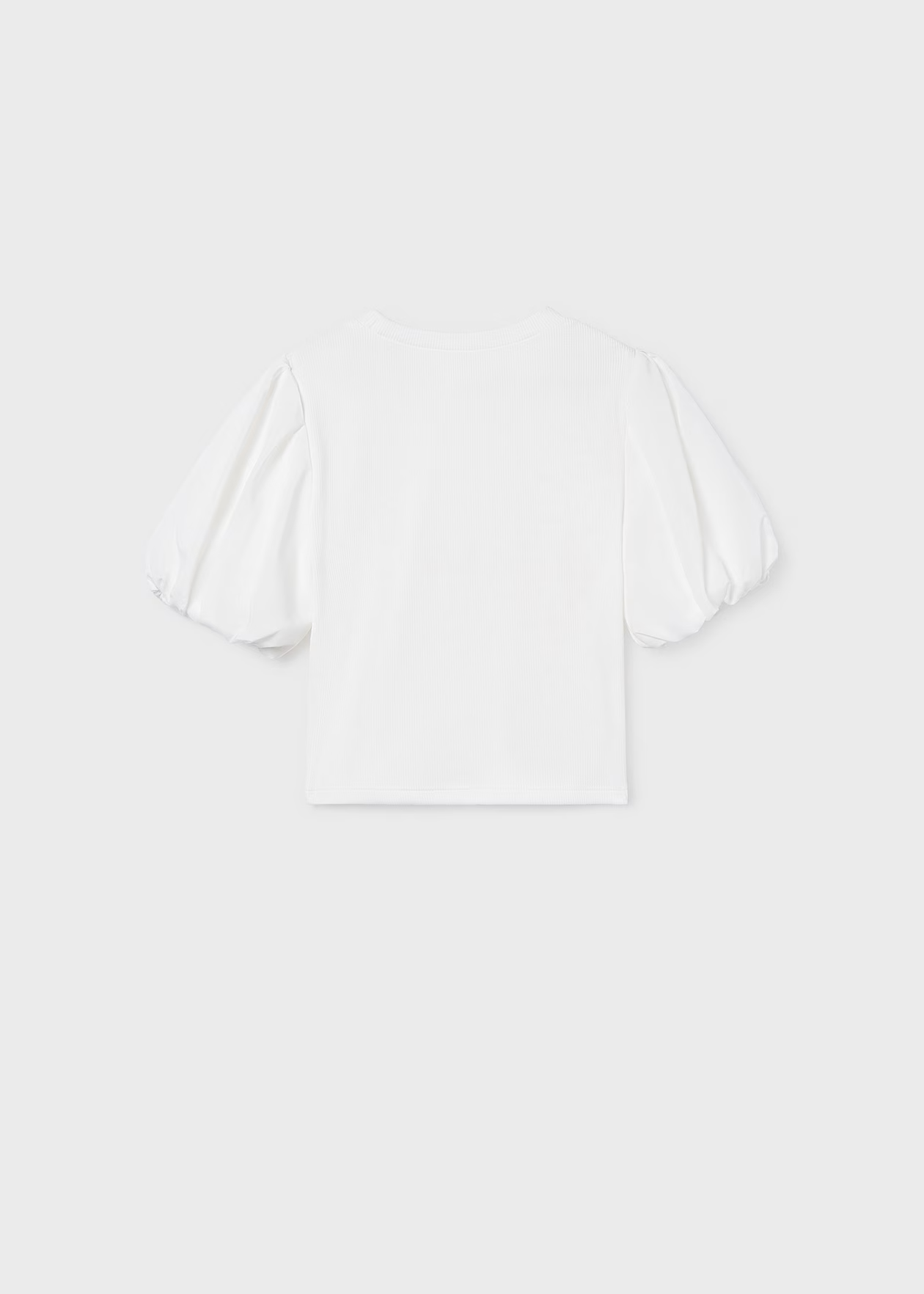 Cream Puff Sleeve Top