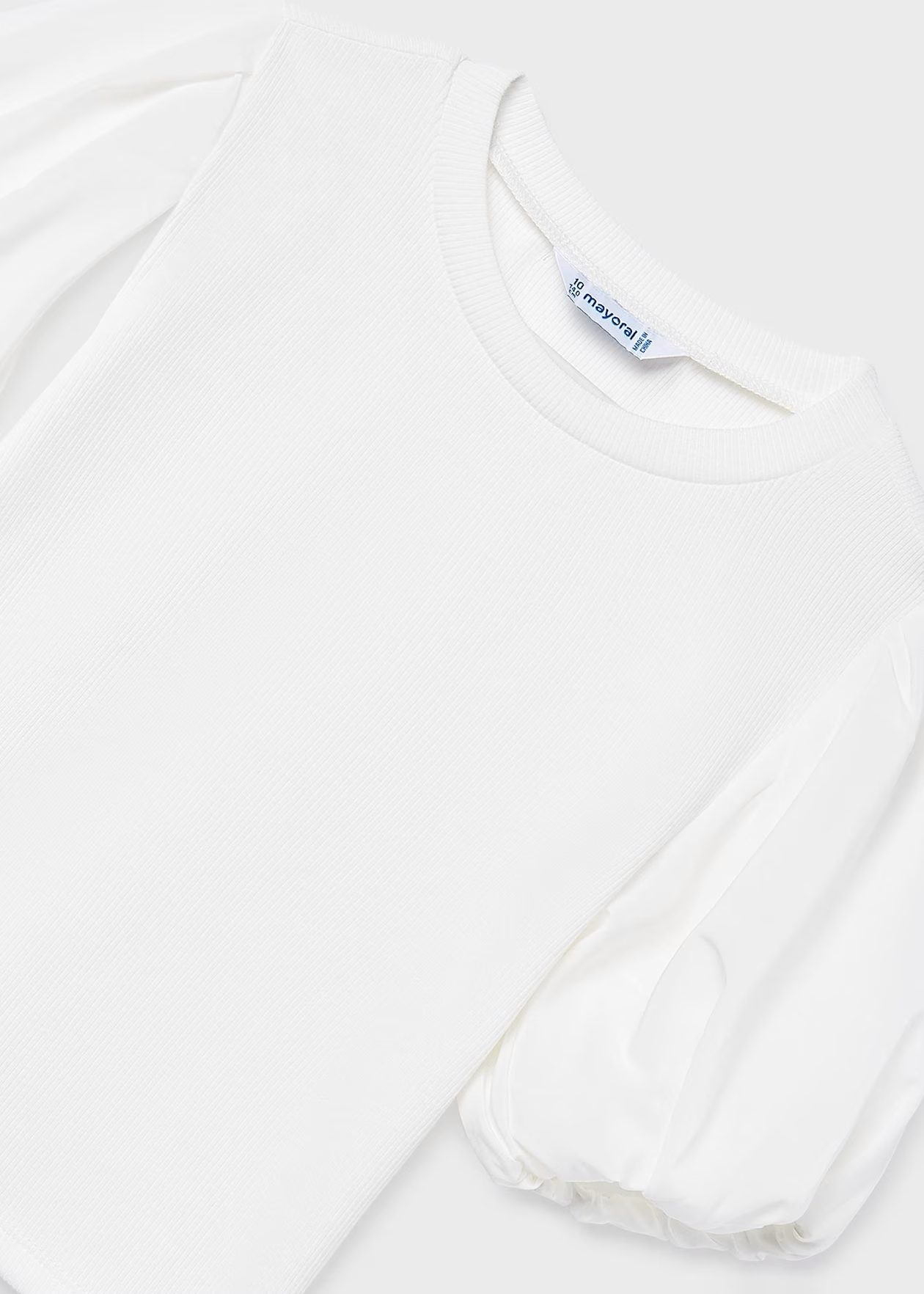 Cream Puff Sleeve Top