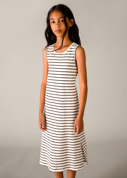 Midi Striped Dress