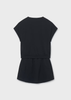 Black Comfy Skirt Set