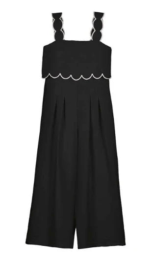 Long Jumpsuit - Wave Detail