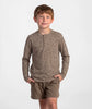 Boys Max Comfort Henley LS - Ranger