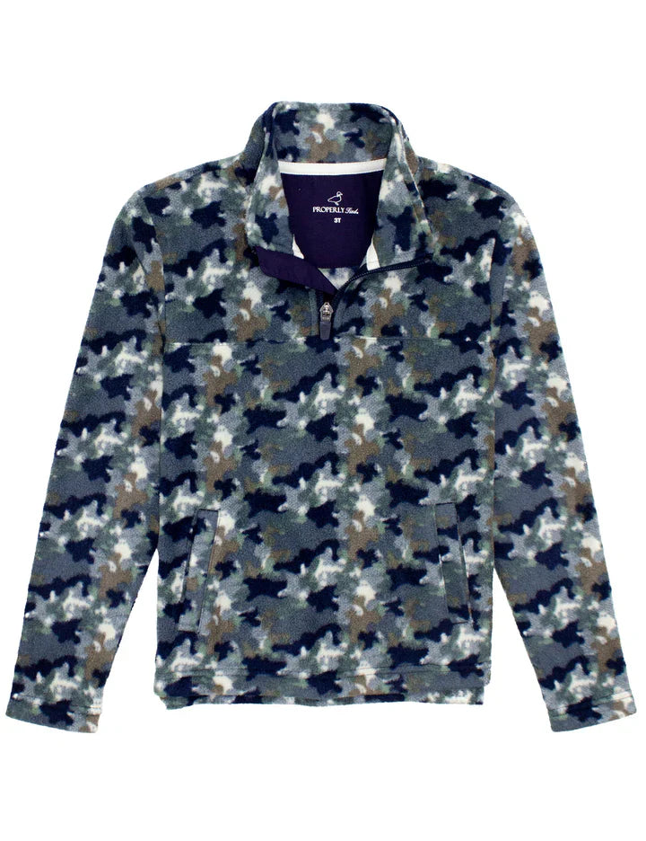 Boys Sportsman Microfleece Backwater Camo