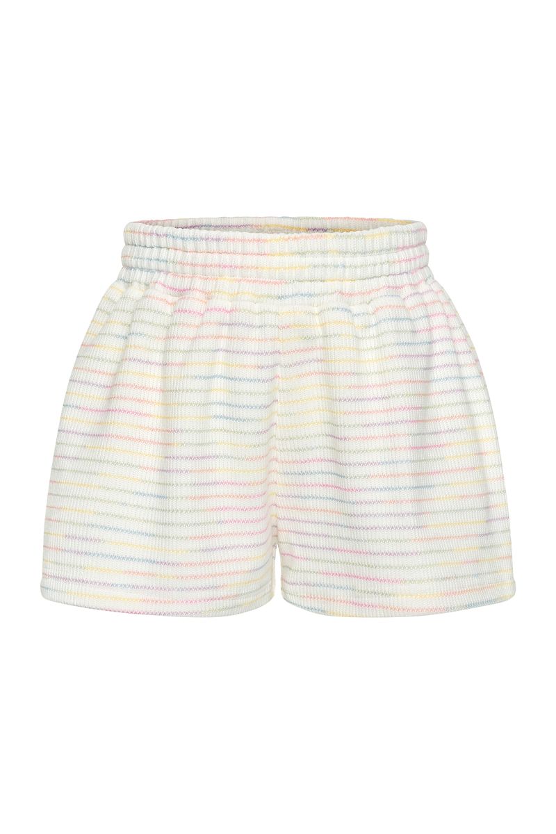 Carlisle Short Rainbow Stripe Knit