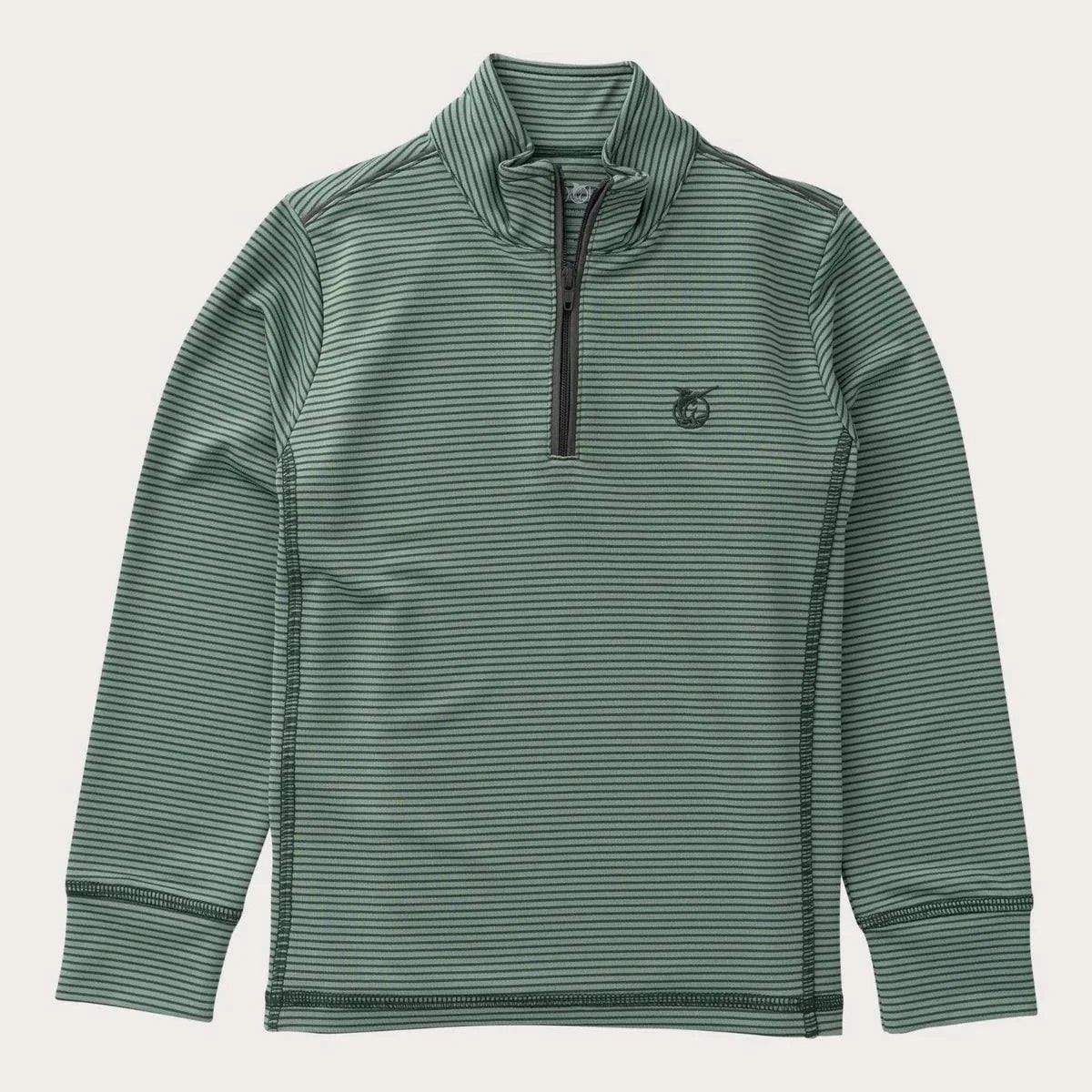 Camping Green Boys Performance 1/4 Zip