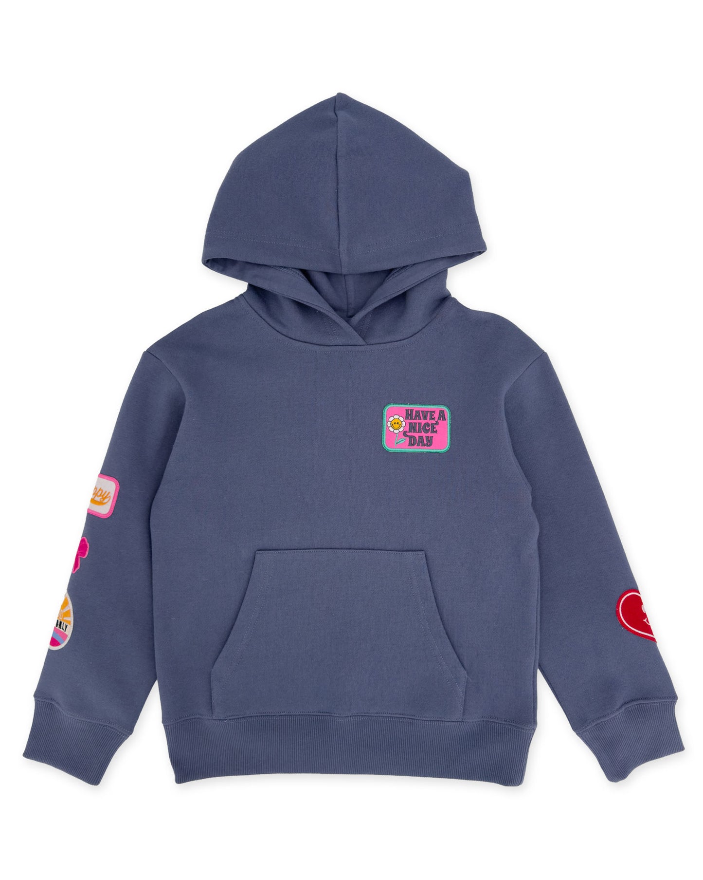 Hadley Patch Hoodie - Crown Blue